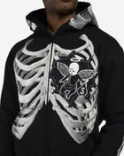 Hasta Muerte Muerte Angel Bones Hoodie  T3-SKELETONHD Black 3