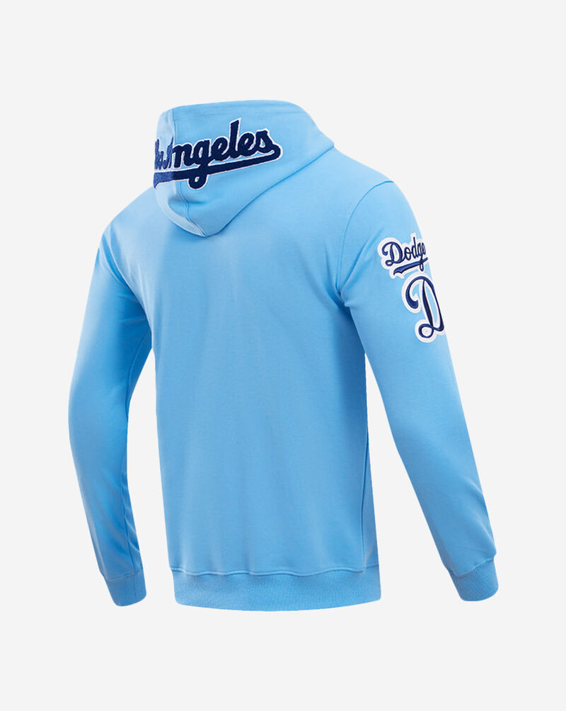 PRO STANDARD Los Angeles Dodgers Classic Chenille Double Knit Full-Zip Hoodie LLD531899-UNI Blue 3