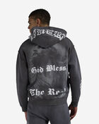 Hasta Muerte Muerte Cross Full Zip Hoodie  HMCROSSHOOD-BLK Black 2