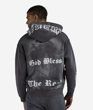Muerte Cross Full Zip Hoodie 