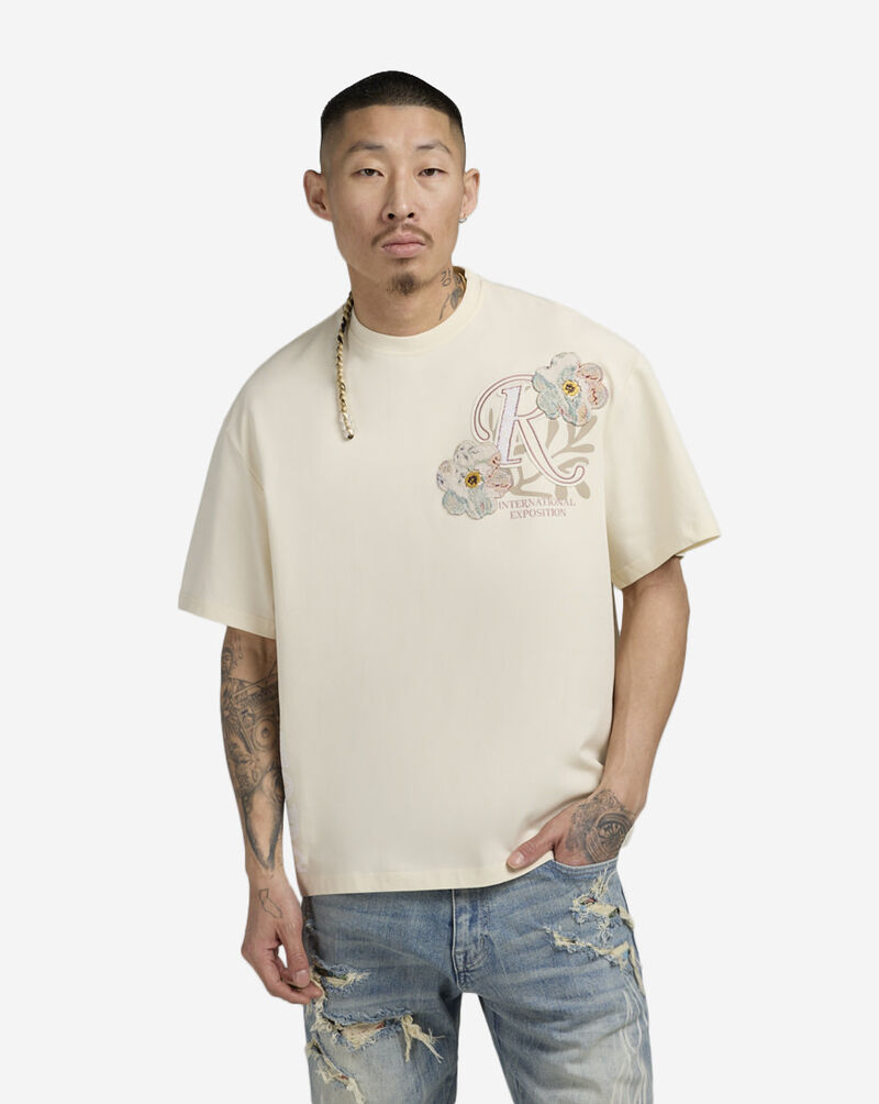 Smoke Rise Tapestry Graphic T-Shirt KT25271SNZ-ECR cream 1