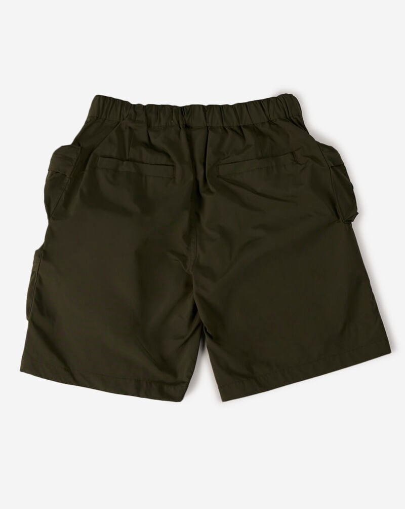 First Row Grade School 3D Cargo Shorts FRBS3009S-OLI Green 3