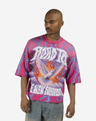 First Row Road to the New Paradigm Mini Terry Cropped Tee FRM1048S-PNK Pink 1