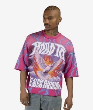 Road to the New Paradigm Mini Terry Cropped Tee