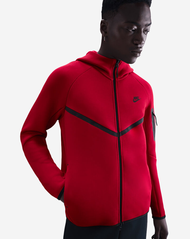 Nike Tech Fleece Full-Zip Hoodie HV0949-687 Red 3