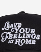 Field Grade Leave Your Feelings Wool Trucker Hat 1005922 Black 2