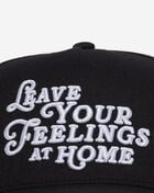 Field Grade Leave Your Feelings Wool Trucker Hat 1005922 Black 2