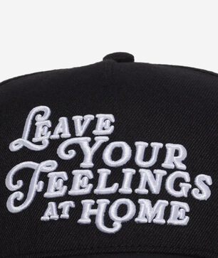 Leave Your Feelings Wool Trucker Hat