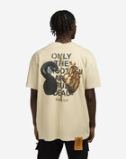 Forgotten Faces Cross My Heart Snake Tee FOFUS050-00208 Beige 2