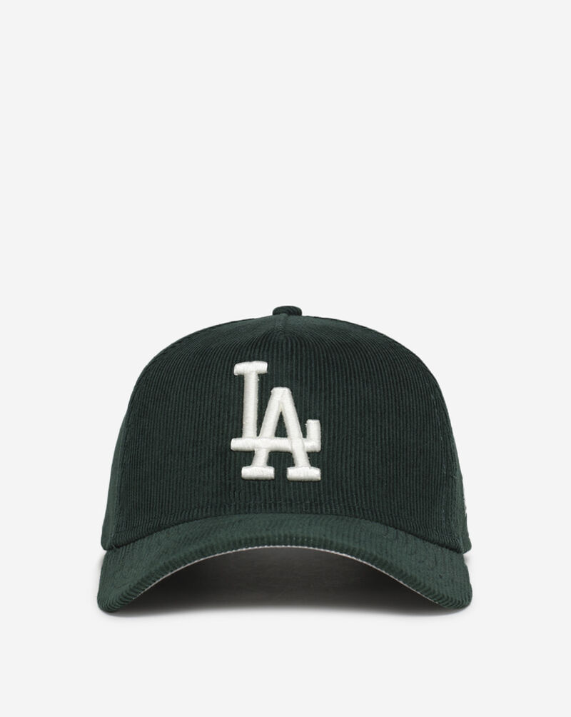 New Era 9Forty Los Angeles Dodgers Corduroy Snapback Hat 70803780 Green 2
