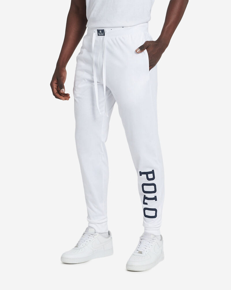 white ralph lauren joggers
