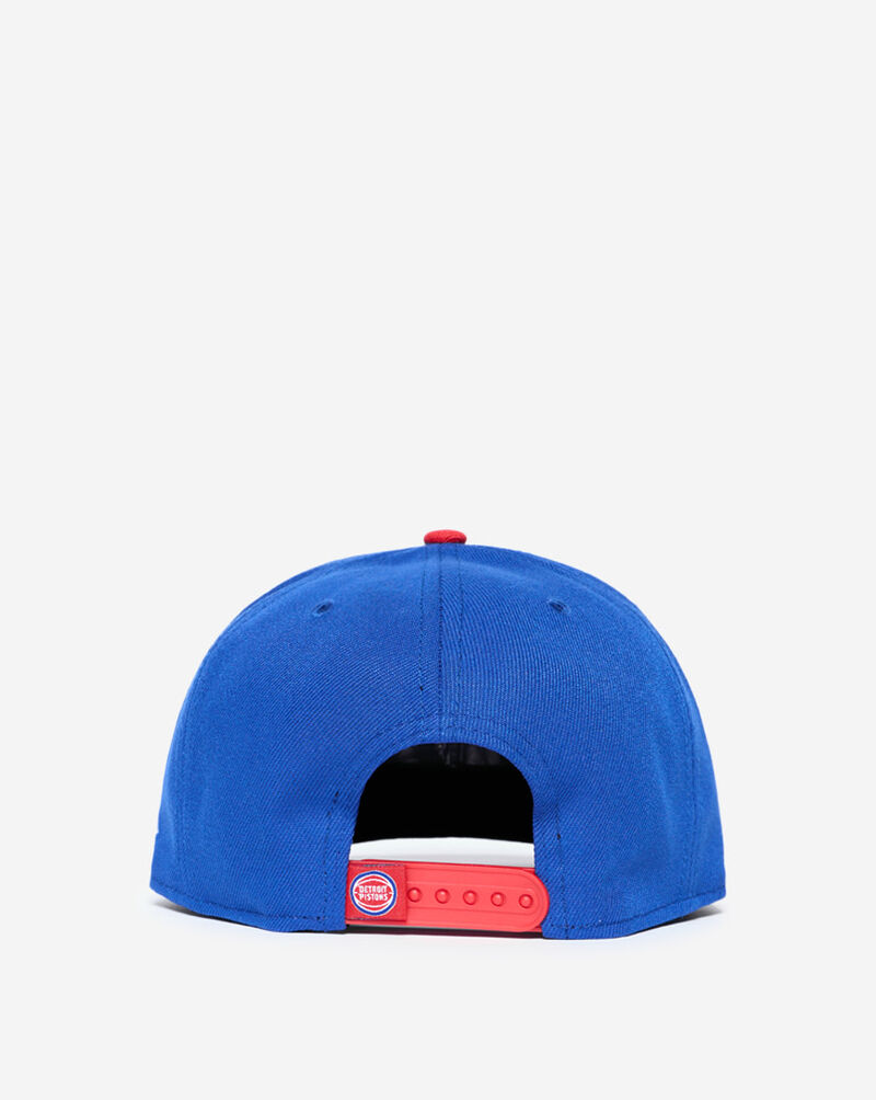 New Era 9Fifty Detroit Pistons Cartoon A-Frame Snapback Hat 60800190 Blue 3