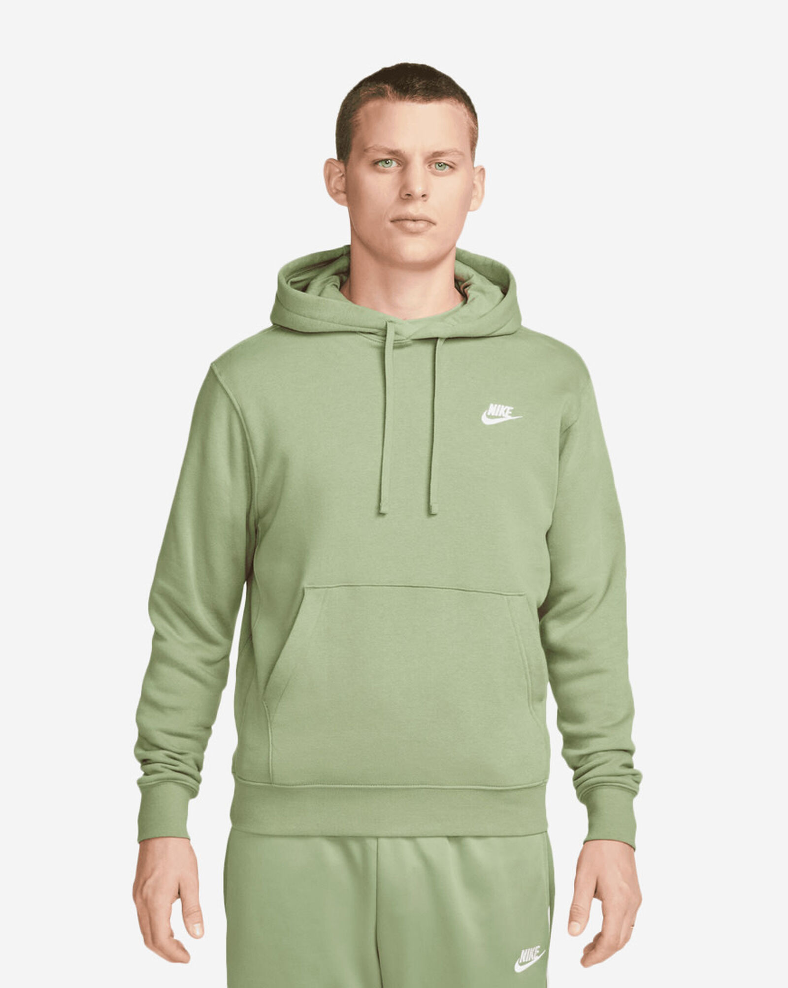 Nsw club fleece hoodie pistachio frost white Clearance
