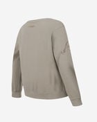 Big Boys' Atlanta Braves Neutral Fleece Crewneck
