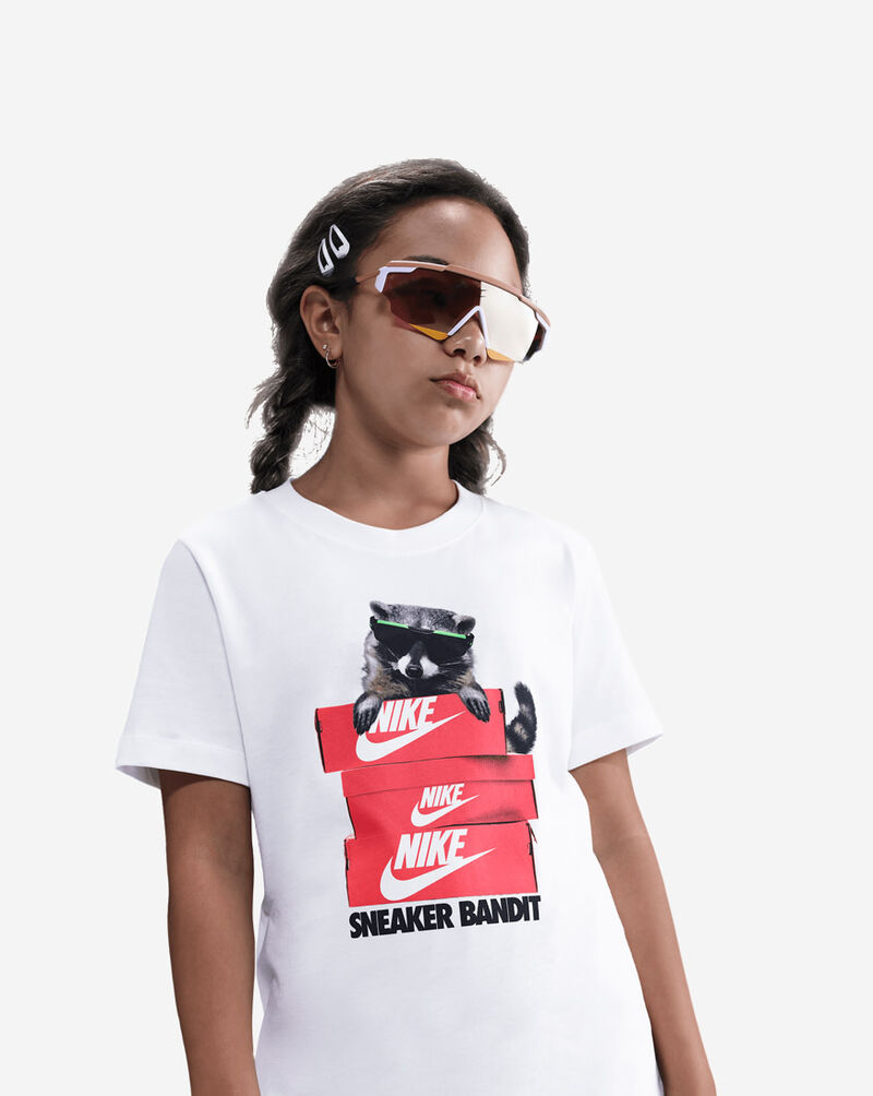 Nike Big Kids' NSW T-Shirt  IM6577-100 White 3