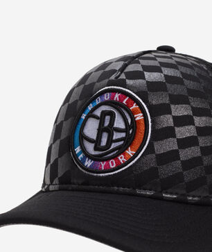 9Forty A-Frame Brooklyn Nets Raceway Snapback Hat