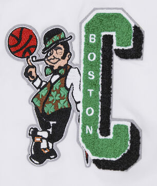Boston Celtics Mash Up Rib Satin Jacket
