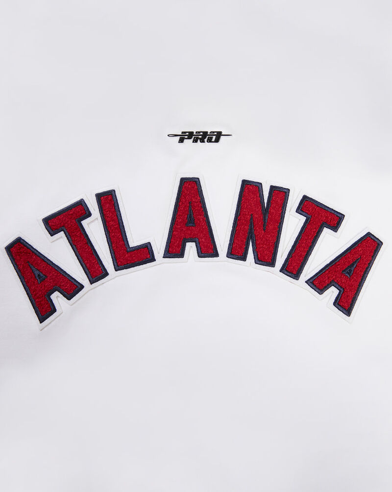 PRO STANDARD Atlanta Braves Classic Boxy Tee LABA34343-WHT White 4