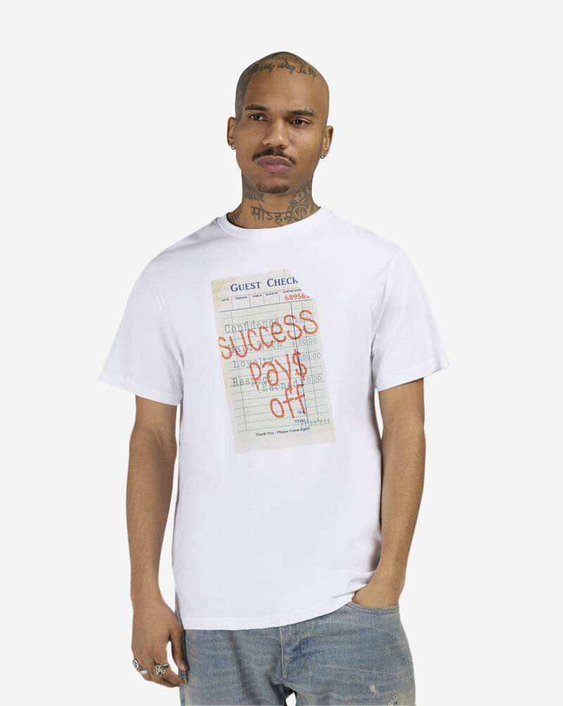 Mister Tee Success Pays Off Tee MTUS484-US-00220 White 1