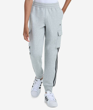 Kids' 3-Stripes Cargo Fleece Joggers