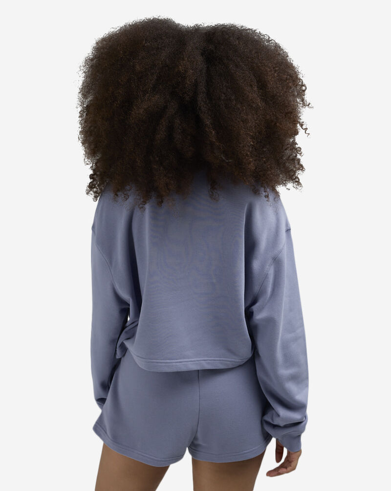 New Balance Coastal Fleece Crew Top WT51514-DUS Blue 2