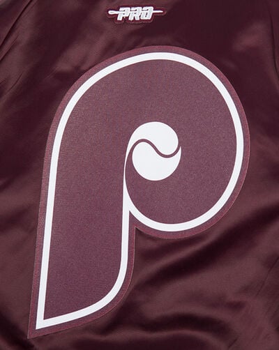 Big Boys' Philadelphia Phillies Classic Satin Jacket  Big Boys' Philadelphia Phillies Classic Satin Jacket