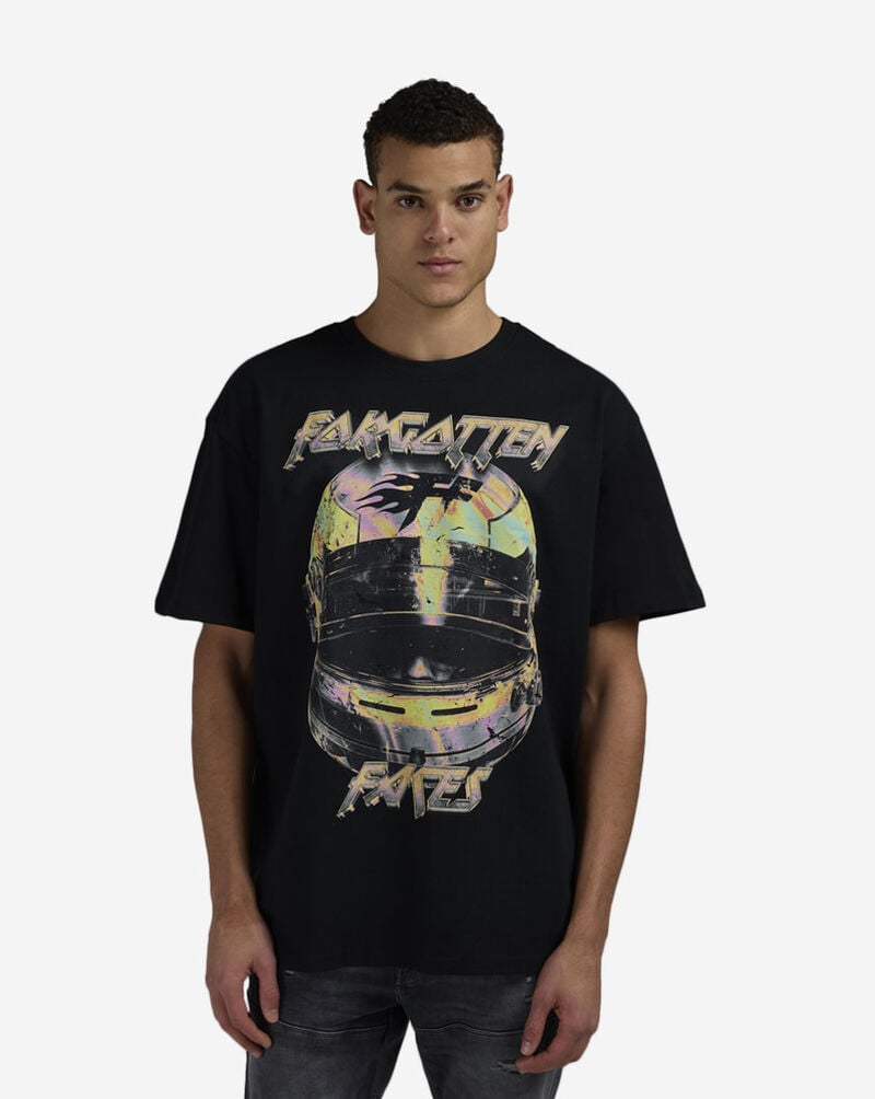 Forgotten Faces Forgotten F1 Racer Tee FOFUS152-00007 Black 1