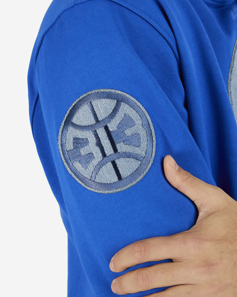 PRO STANDARD Detroit Pistons Denim Hoodie BDP5510385-RYB Blue 4