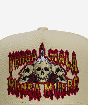 Yerba Mala Flames Twill Trucker Hat