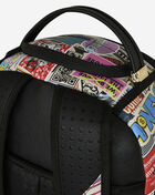 Sprayground Punk Sticker Shark Backpack B8651 Multi 7