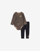 Girls' Leopard Bodysuit and Leggings Set