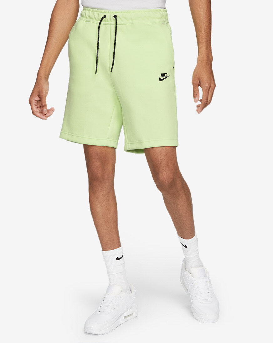 nike tech fleece shorts green
