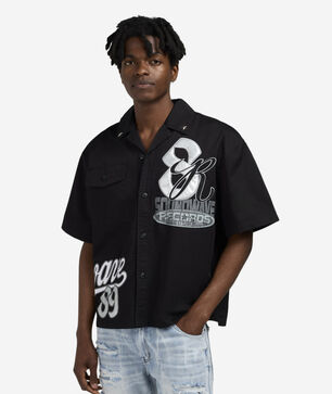 Crop Wilds Short Sleeve Woven Shirt 