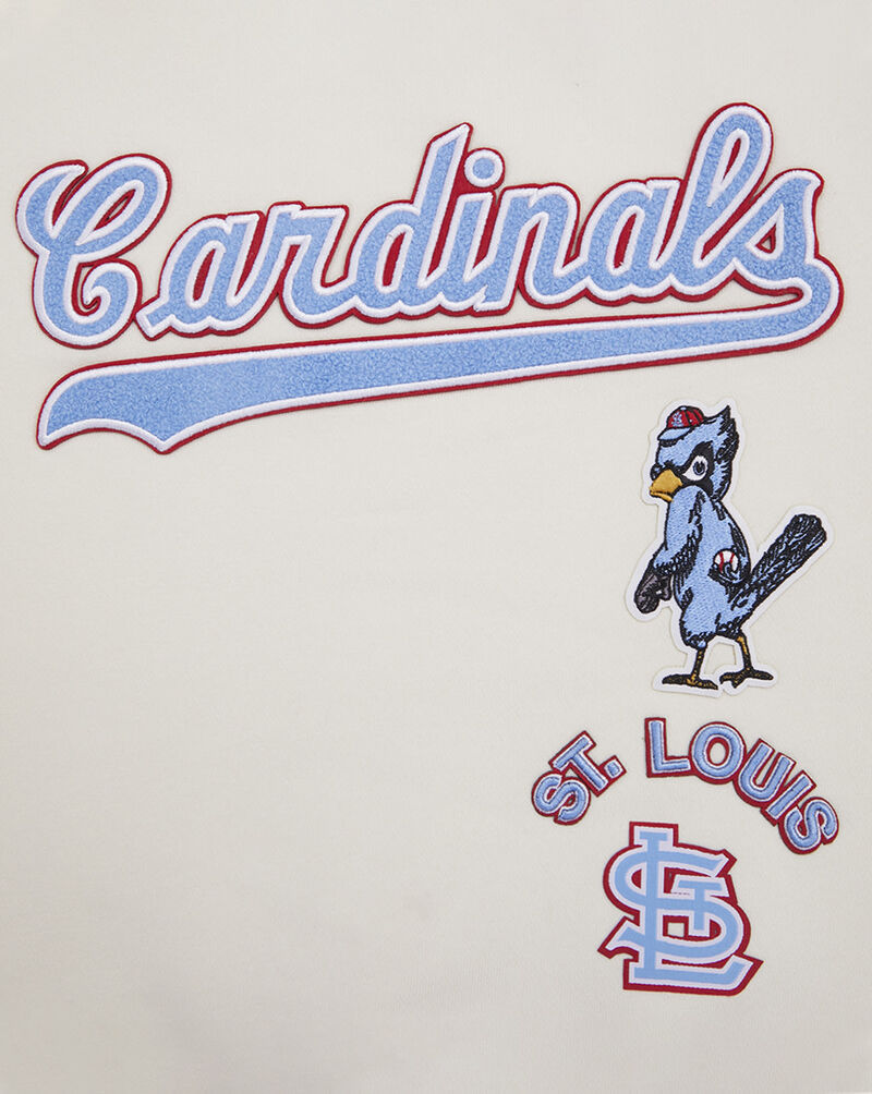 PRO STANDARD St. Louis Cardinals Retro Classic Fleece Crewneck  LSCC35750-EUN cream 2