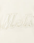 PRO STANDARD Big Boys' New York Mets Neutral Fleece Pull Over Hoodie LNMB5314997-EGG cream 2