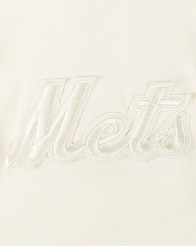 Big Boys' New York Mets Neutral Fleece Pull Over Hoodie