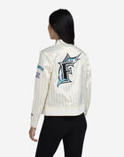 Florida Marlins Pinstripe Retro Satin Jacket