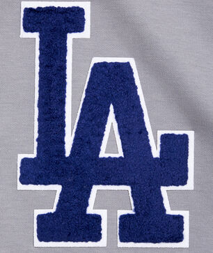Los Angeles Dodgers Classic Chenille Double Knit Full-Zip Hoodie