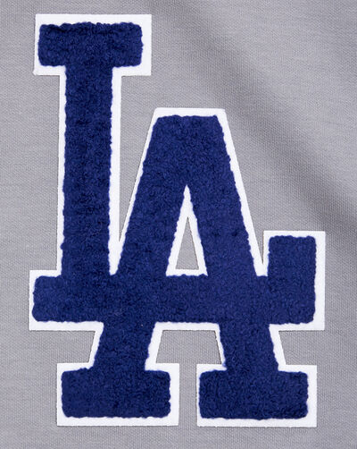 Los Angeles Dodgers Classic Chenille Double Knit Full-Zip Hoodie