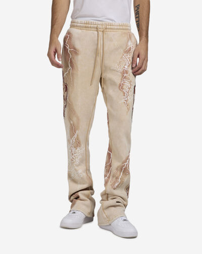 Paradise Stacked Fleece Pants