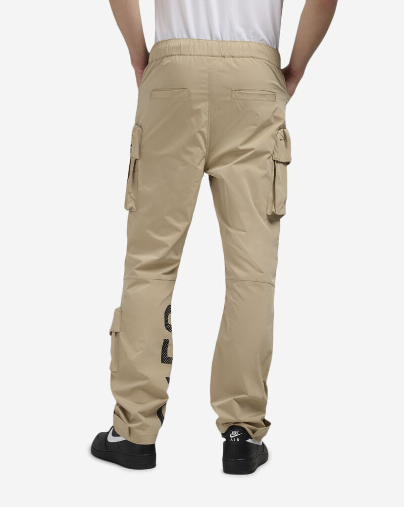 Smoke Rise Multi Cargo Nylon Pants  WP25584SN-KHA Beige 2
