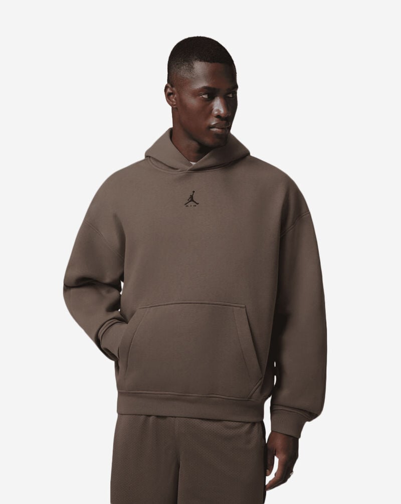 Jordan Brooklyn Oversized Fleece Pullover Hoodie IM8911-274 Brown 1