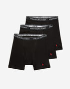 Polo Ralph Lauren Stretch Boxer Briefs - 3Pk NCBBP3-PBD Black 1