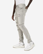 Distressed 5 Pocket Jeans