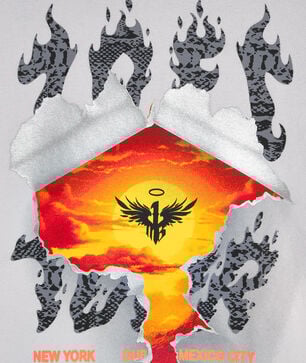 Grade School Melo X Shine Fleece Pullover Hoodie 