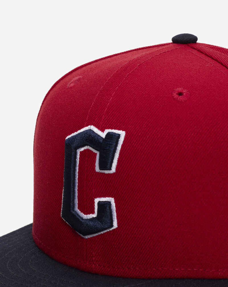 New Era 9Fifty Cleveland Guardians A-Frame Snapback Hat 60654551 Red 2