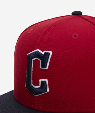 9Fifty Cleveland Guardians A-Frame Snapback Hat