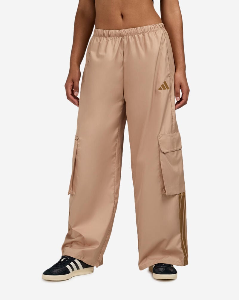 adidas City Tech Utility Woven Cargo Tracksuit Pants JV7121 Beige 1