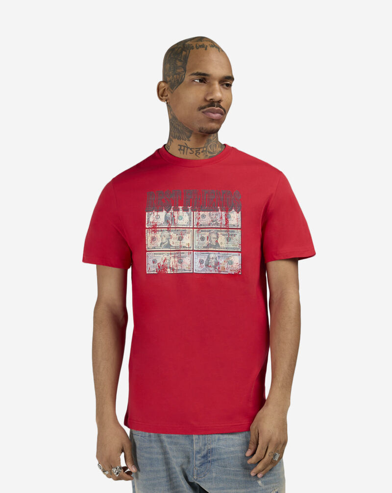 Mister Tee Best Friends Tee MTUS477-US-00491 Red 1