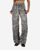 American Bazi Whisker Wash Stacked Denim Jeans ABWH-2001 Grey 1